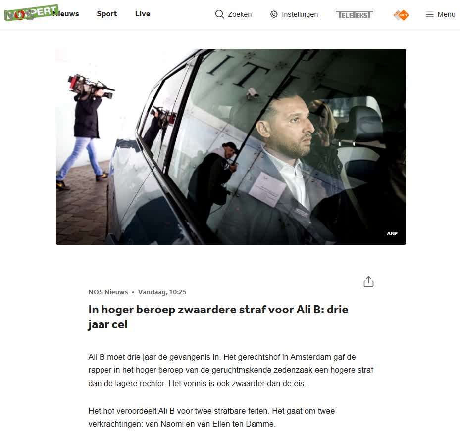 BREEK: Ali B. de bak in