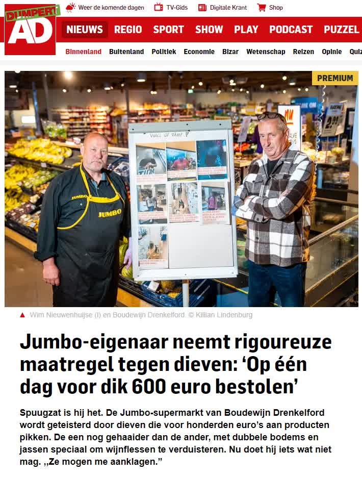 Jumbo-eigenaar is er klaar mee