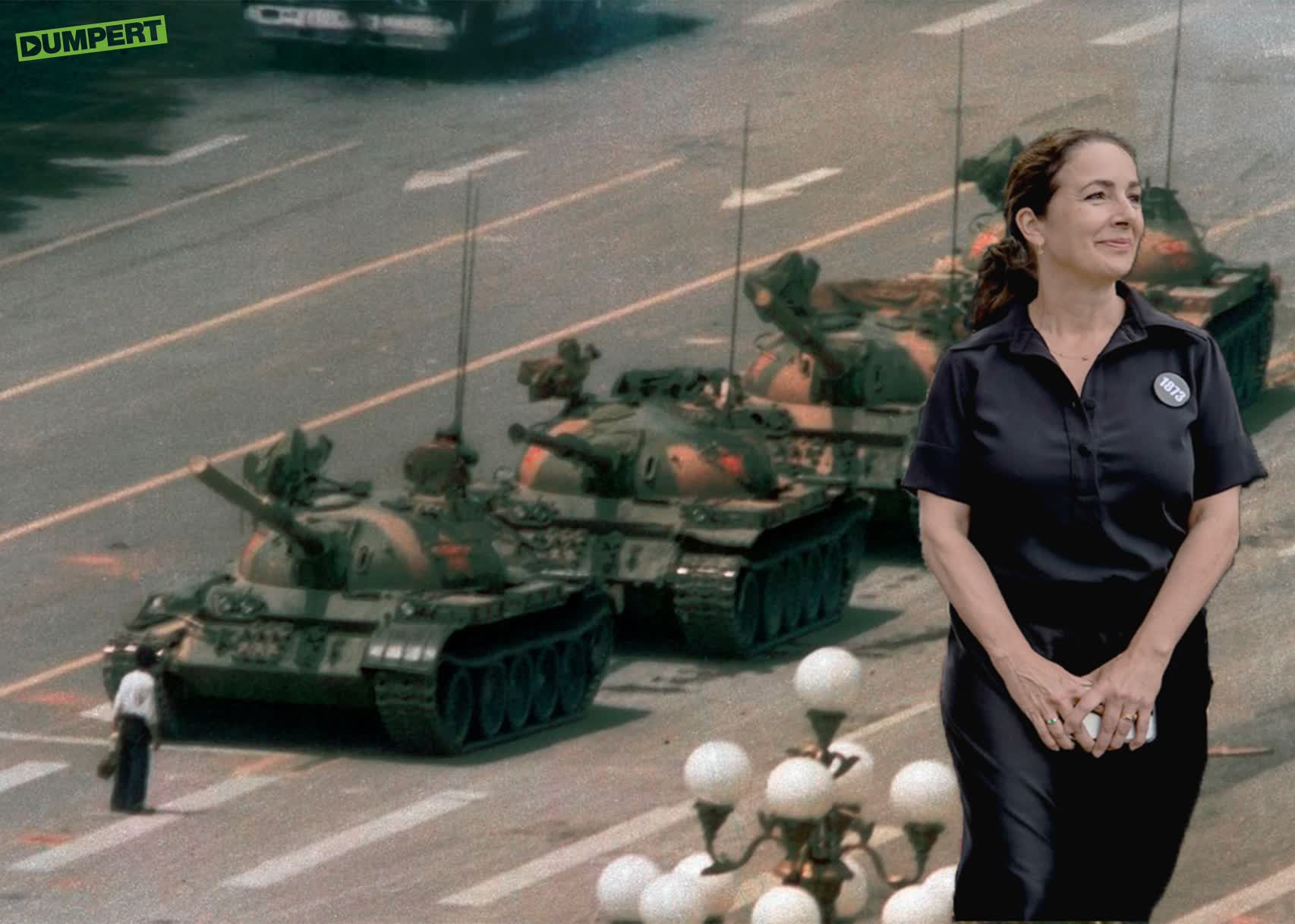 Femke kijkt weg