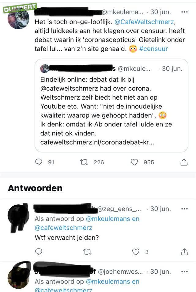 Reactie Maarten Keulemans 