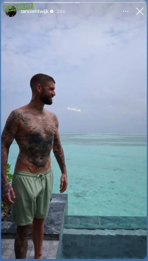 Lars Veldwijk haalt zijn eigen Insta story weg