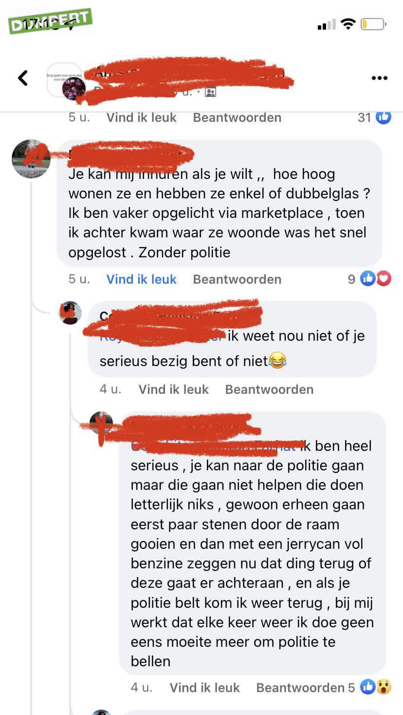 Oplossen op zijn Nederlands