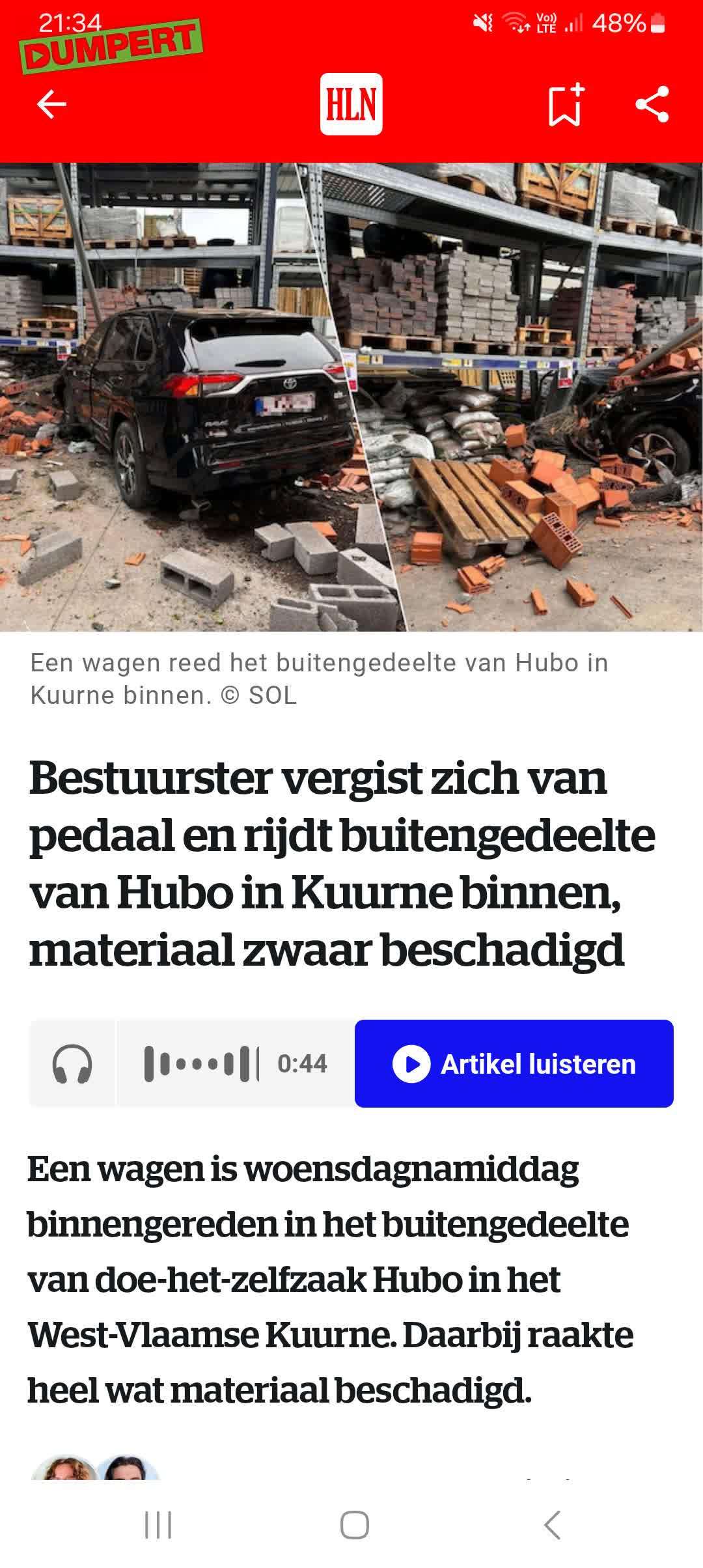 Vrouw verbouwt de Hubo
