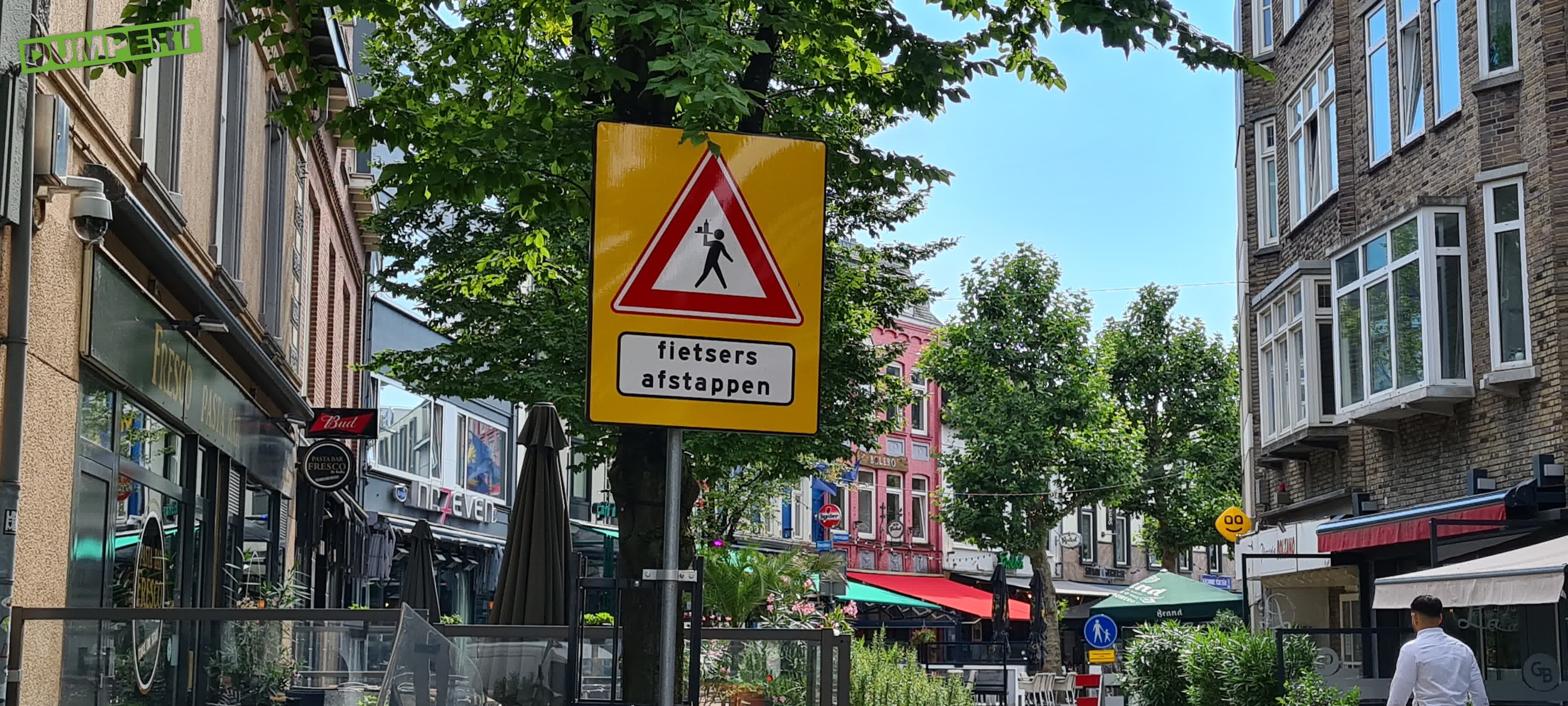 Verkeersbord in Heerlen
