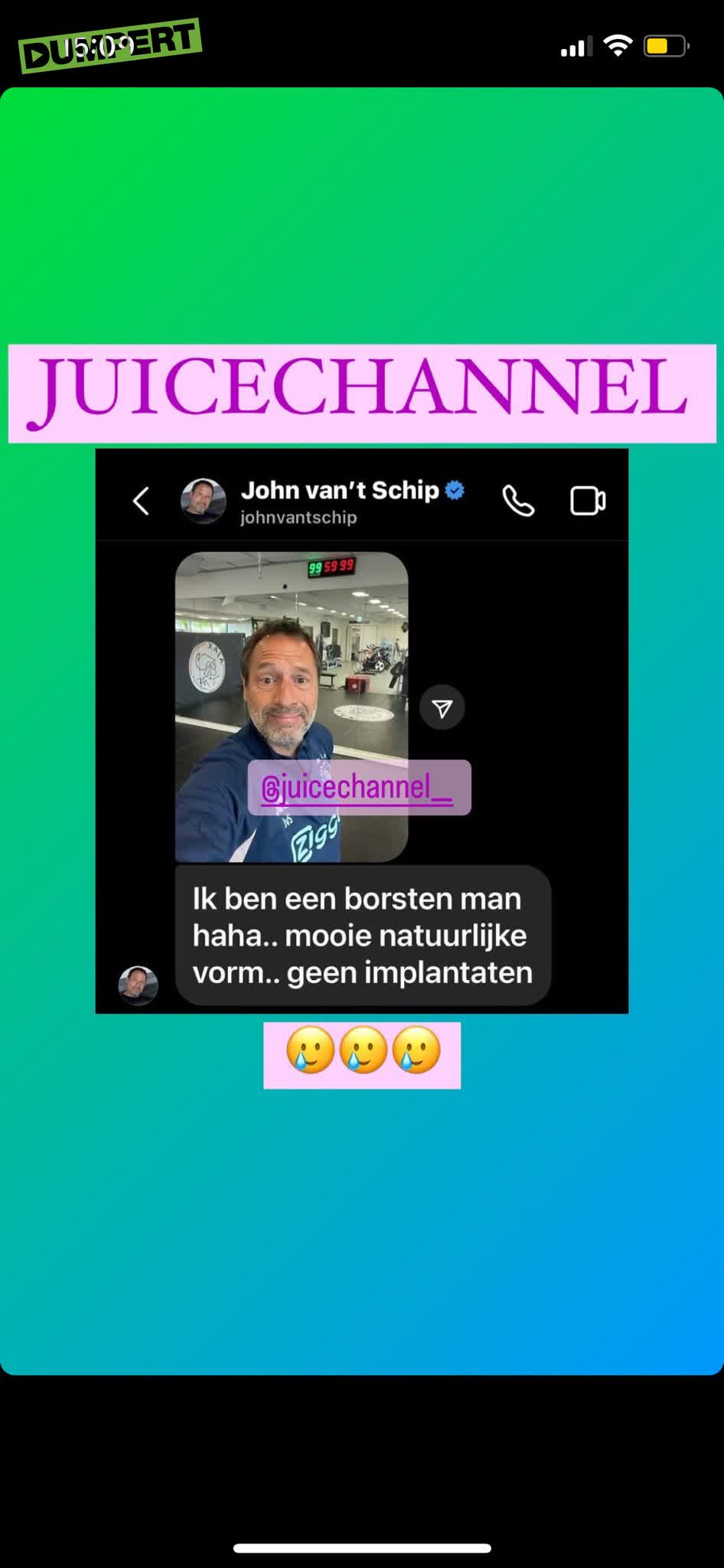 John van 't Schip scout alvast nieuwe talentjes