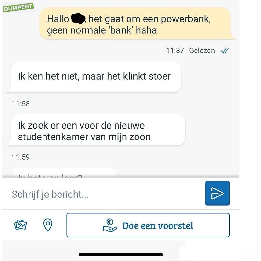 Een uh powerbank? 