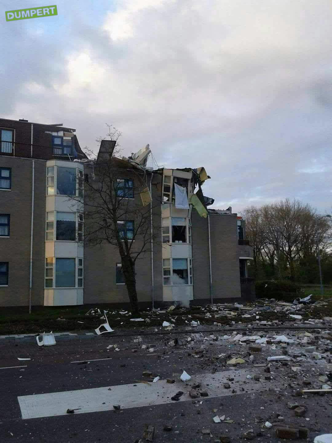 Grote explosie Veendam