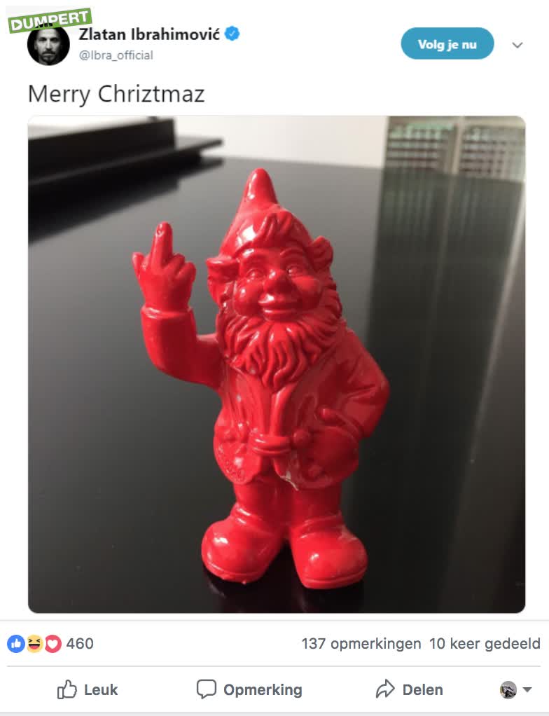 Een Zlatan Kerst
