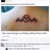 Efteling tattoo in je nek? 