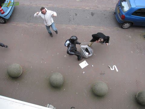 Overval op juwelier Nieuwkoop going wrong
