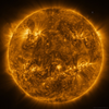 Foto van de zon van de Solar Orbiter