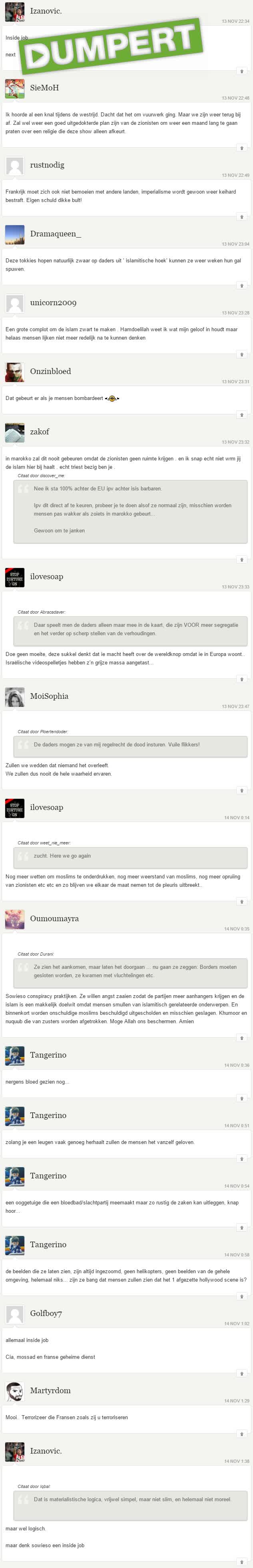 Een kijkje in het psychopathische brein van de gemiddelde marokko.nl bezoeker