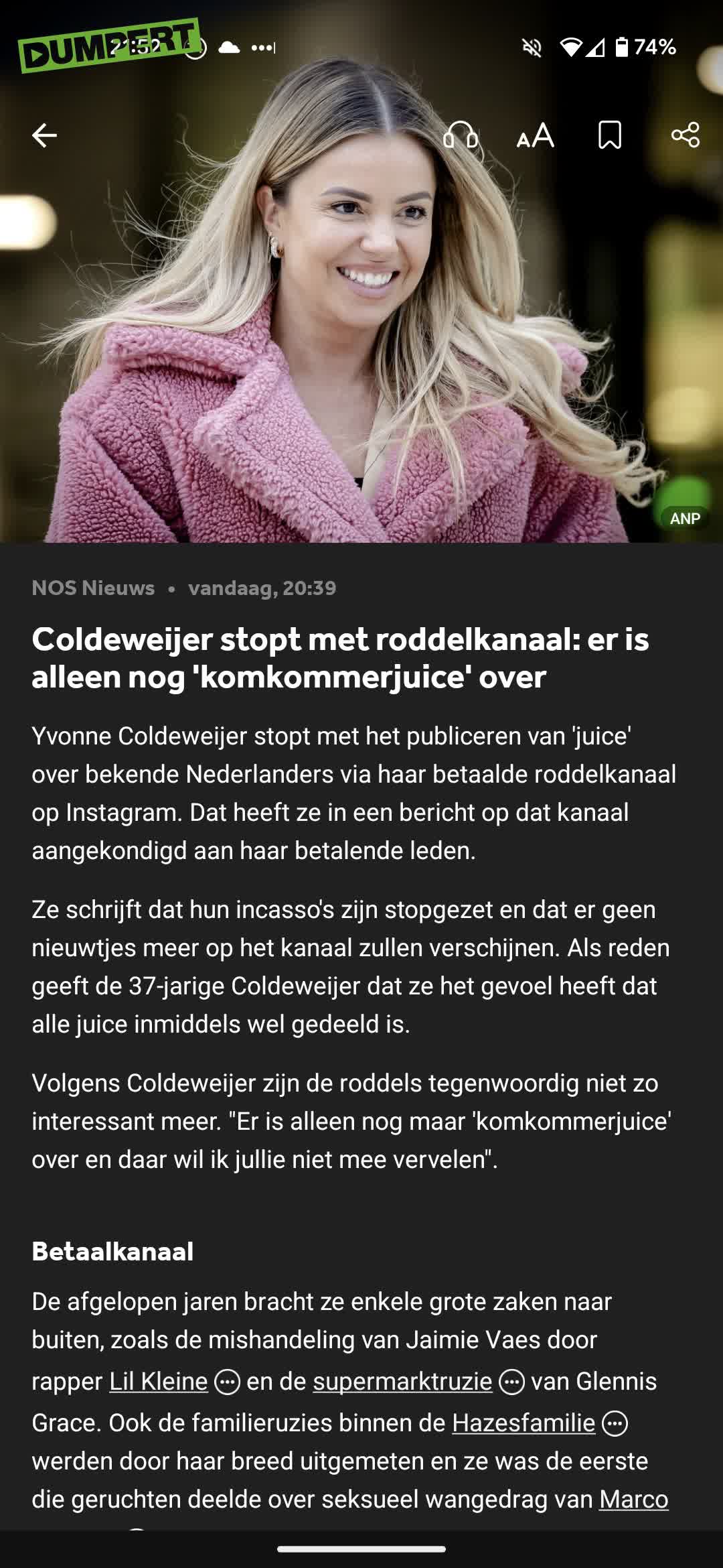 Geen jus meer
