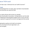 Vacature TVOH coach 