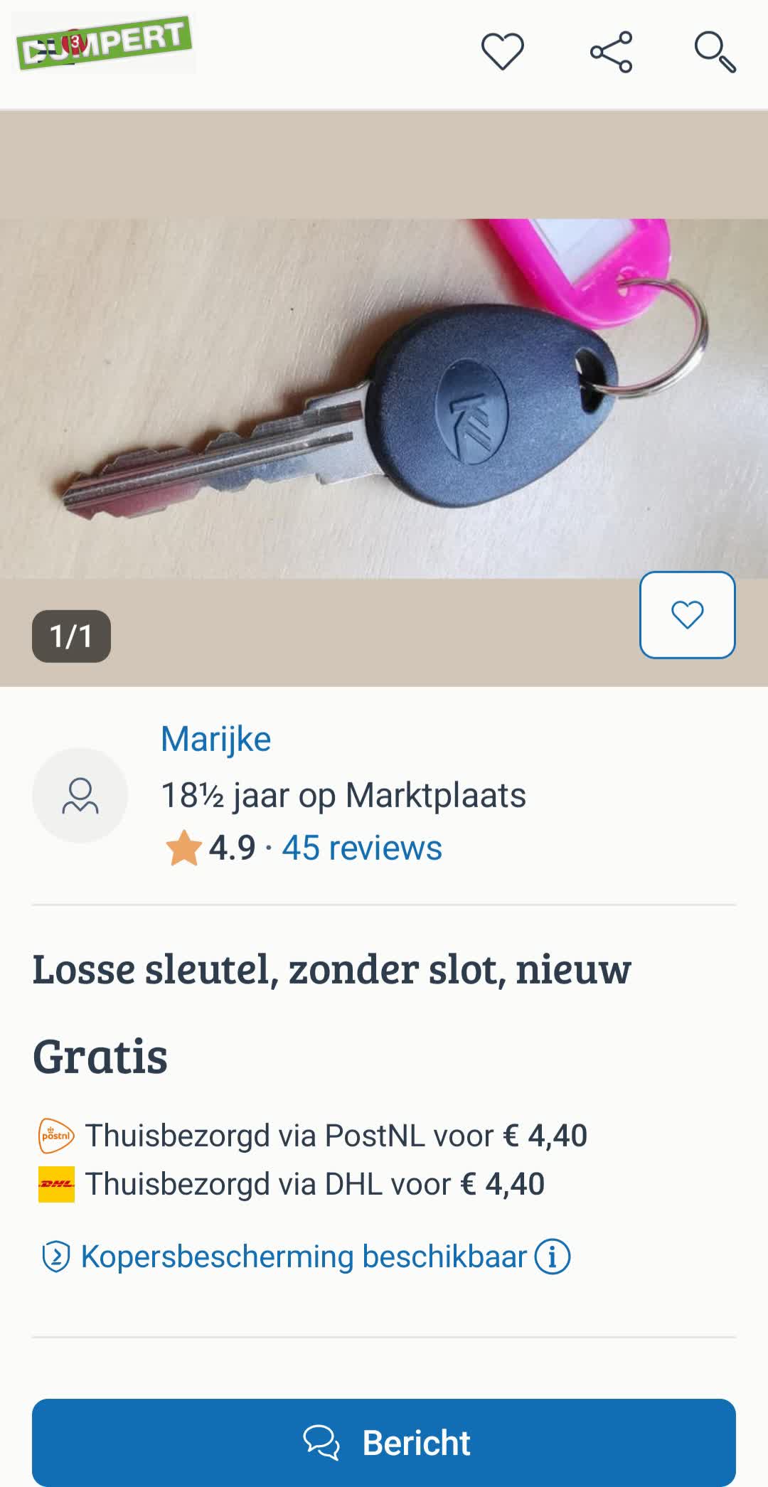 Iemand nog een sleutel nodig?