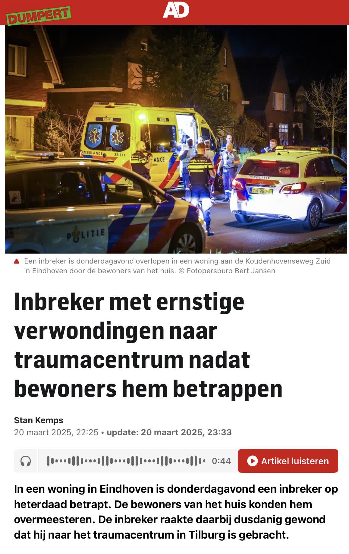 Risico van het vak