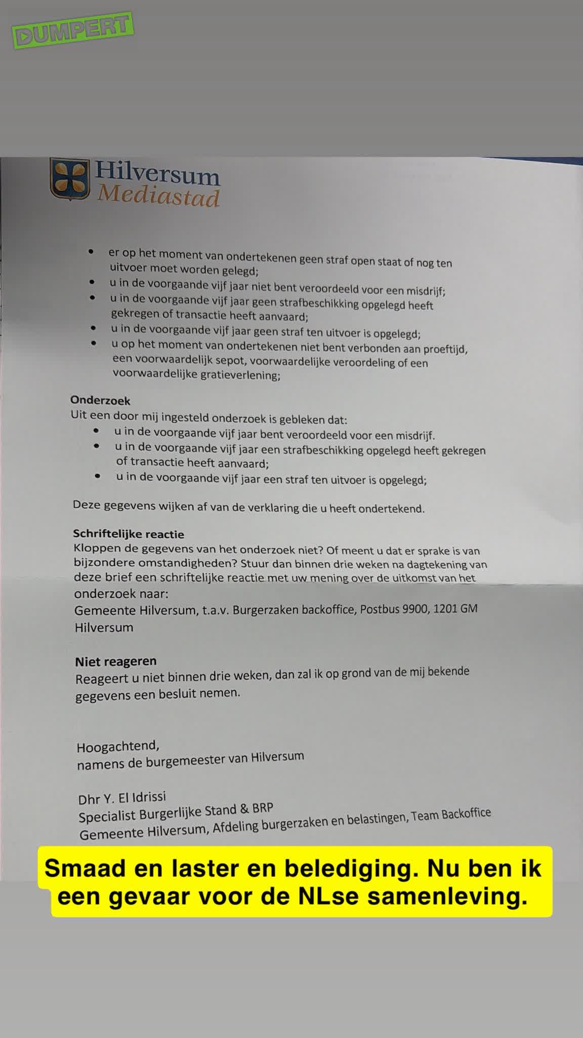 Kinderneuker Youness krijgt Nederlandse nationaliteit niet