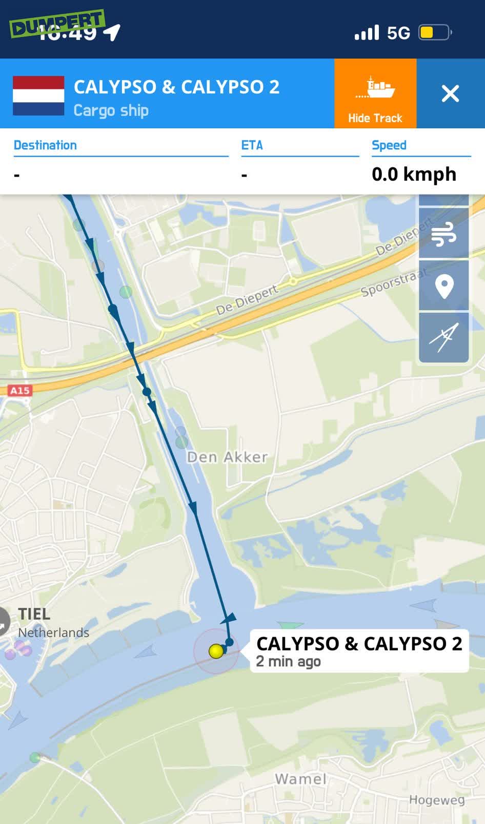 Koppelverband is ontkoppeld