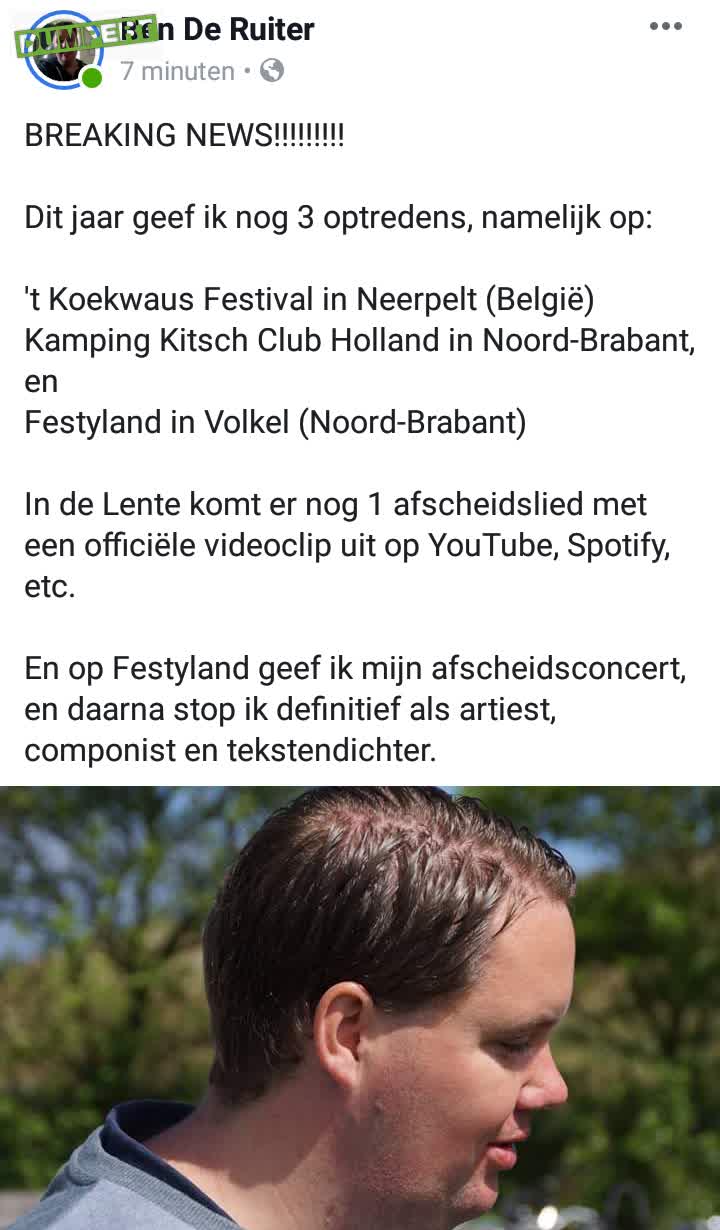 Breaking muzieknieuws