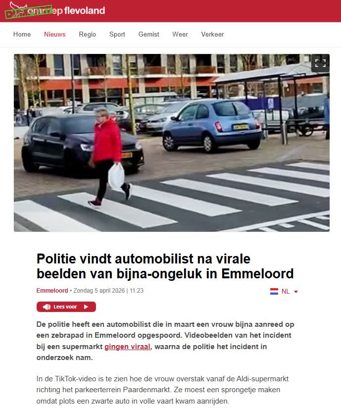 RE: Je zal er maar lopen met je kinderwagen