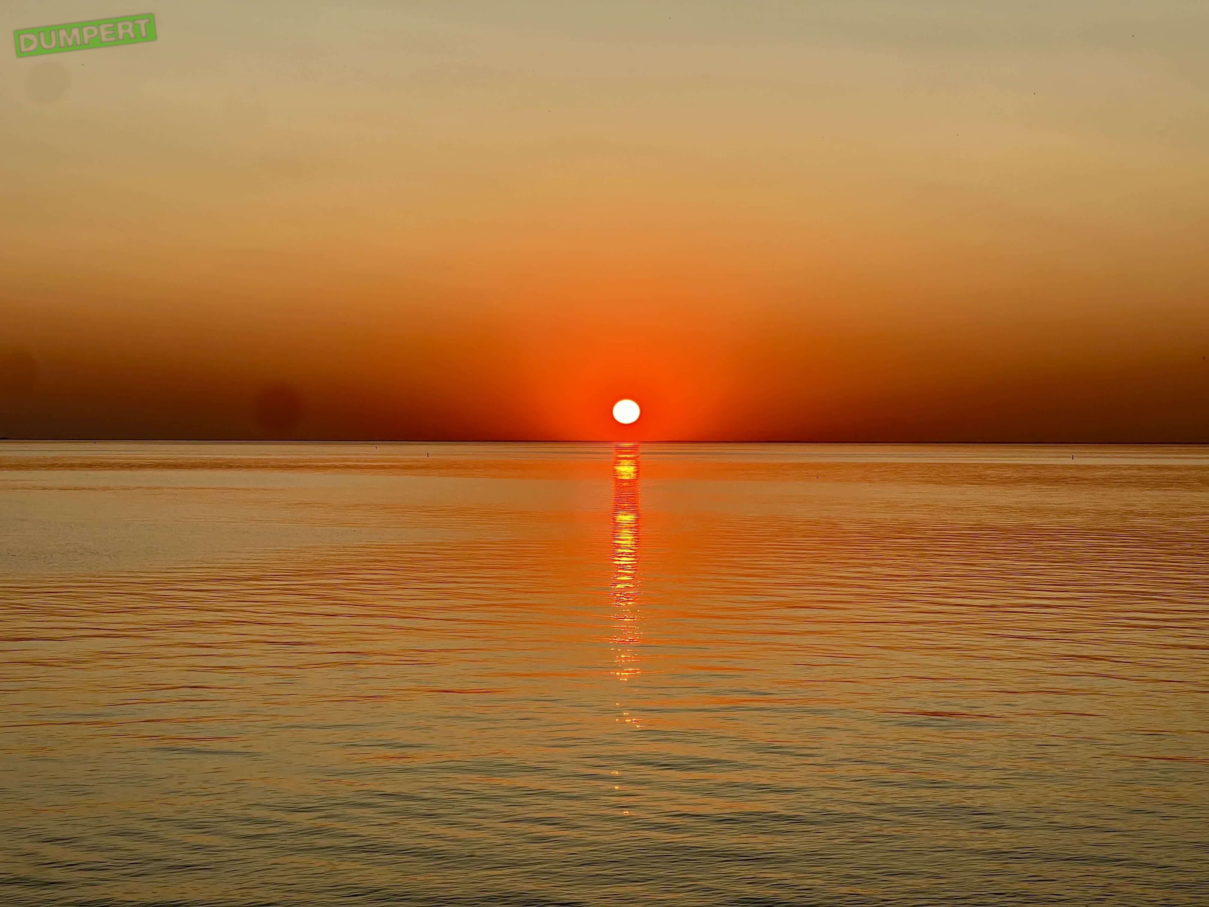 Mooie zonsondergang op Urk gisteravond!