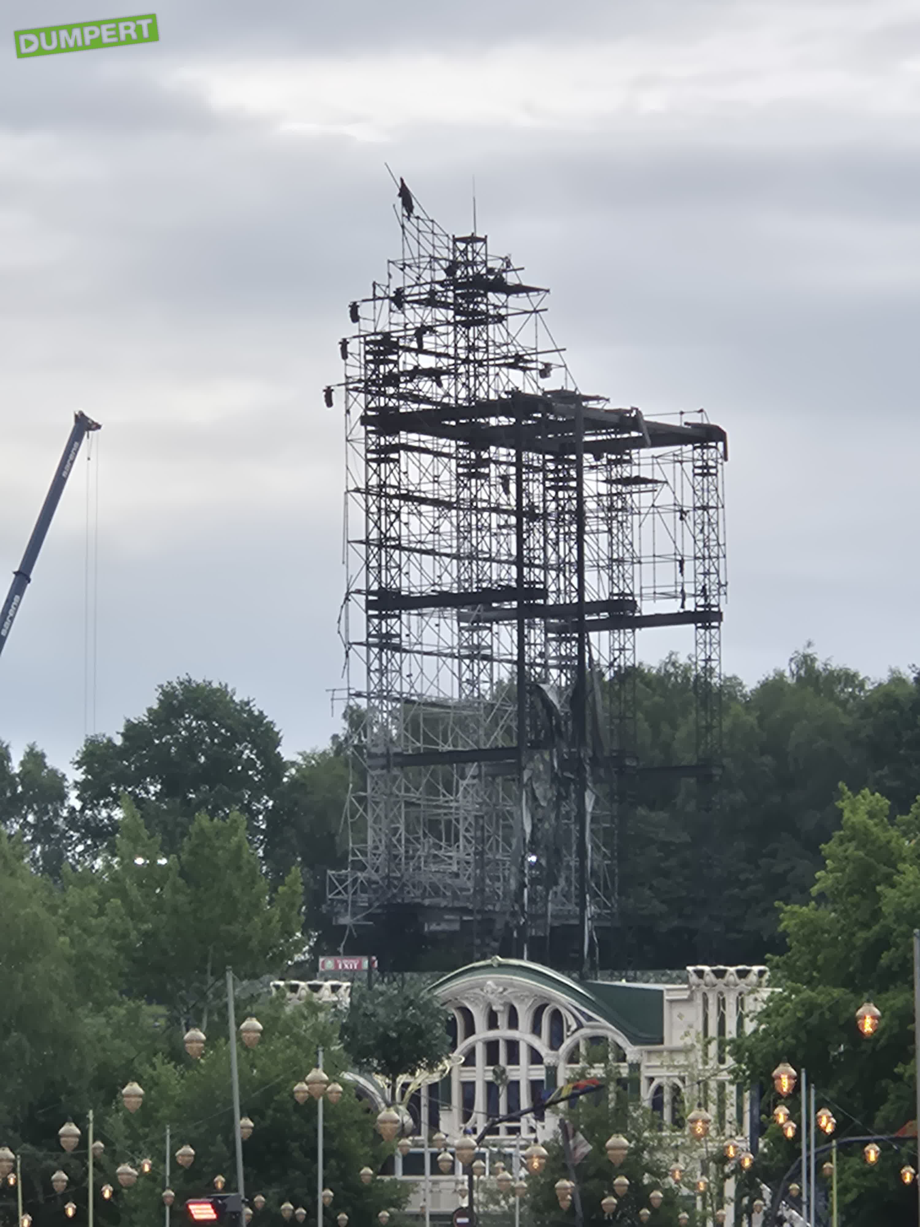 Er wordt hard gewerkt in Boom bij Tomorrowland