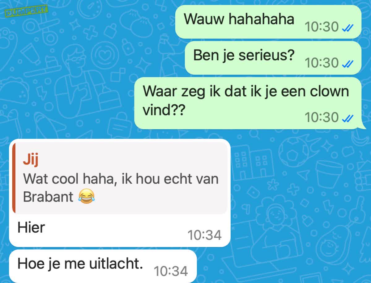 Brabander voelt zich beledigd door z'n date