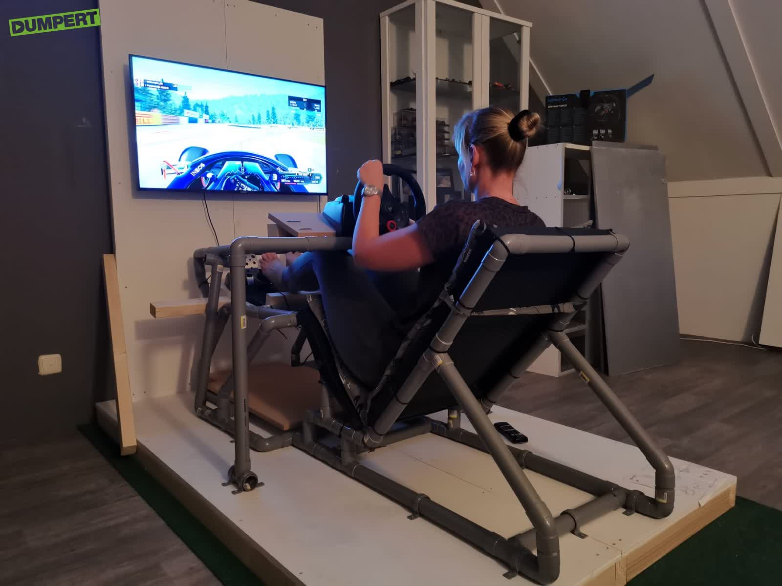 Budget Playseat gemaakt