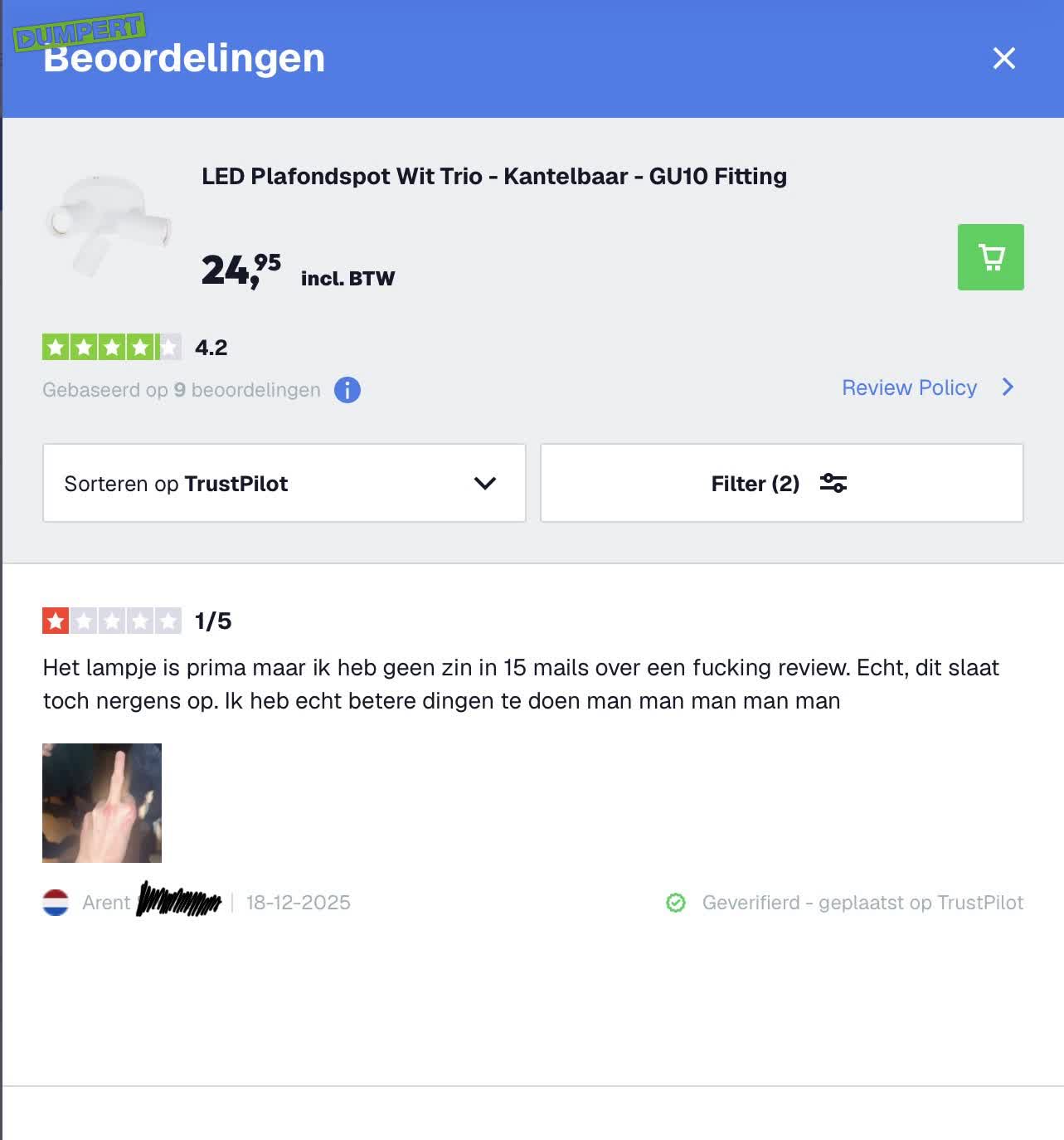 Uiteindelijk ging ook Arent overstag