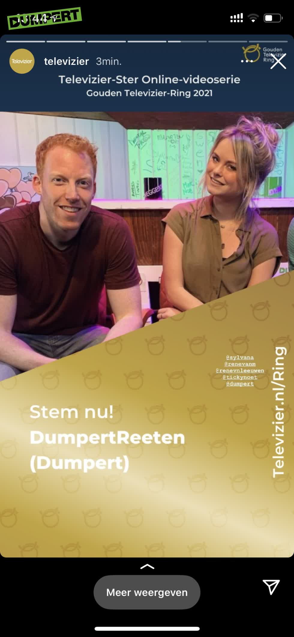 Televizier pakt de verkeerde René