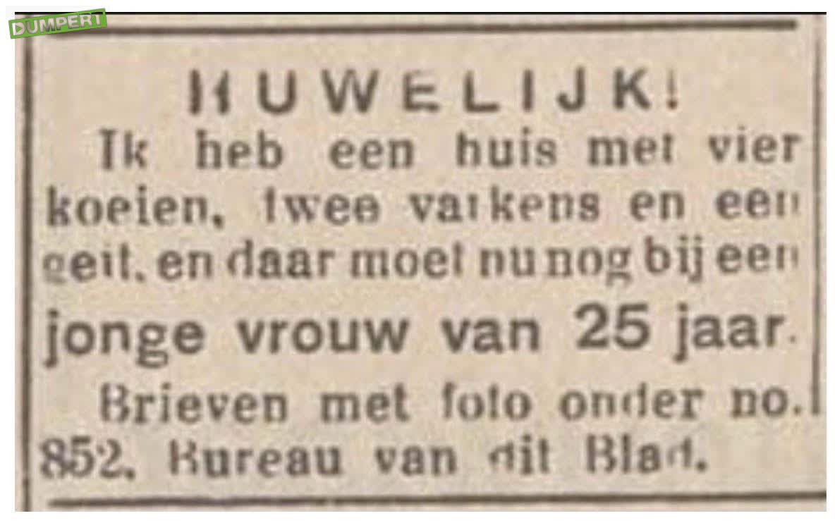 Vroeger was het makkelijker 