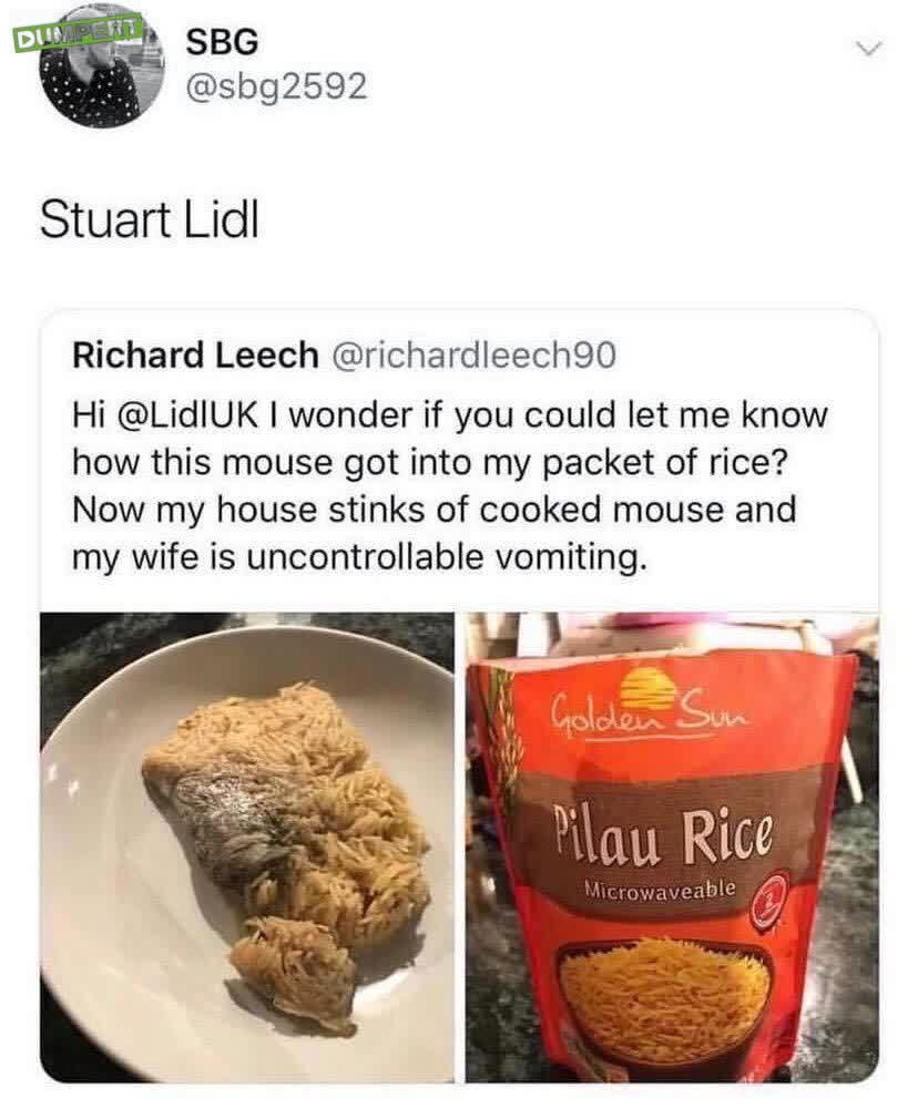 Lekkere rijst gekocht 