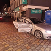 De aangereden Audi van de overval in Rijssen.