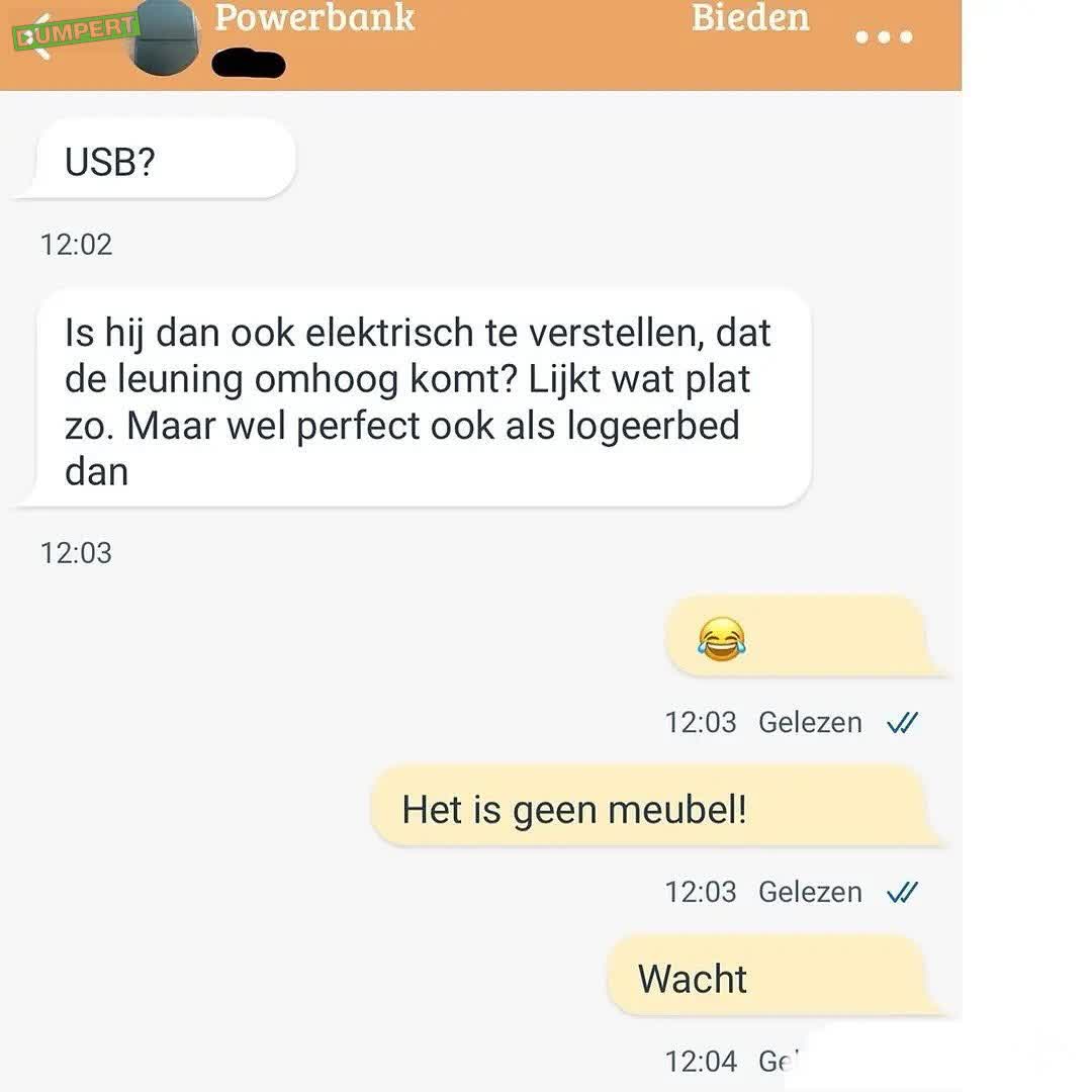 Een uh powerbank? 