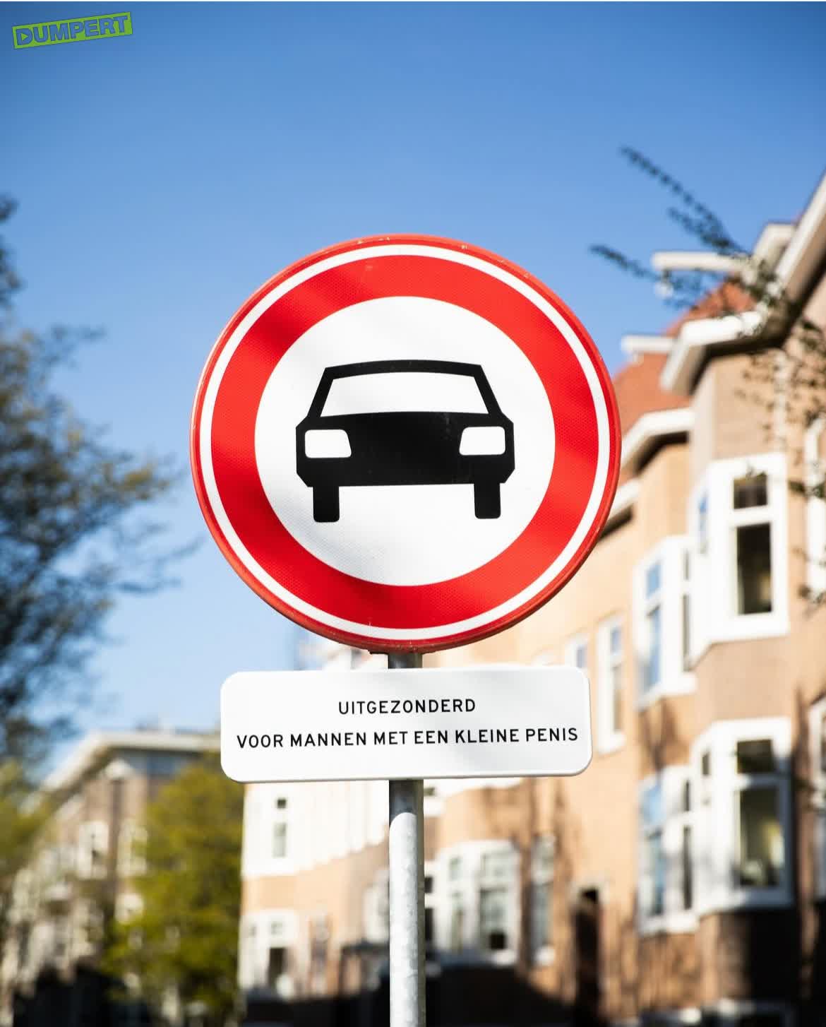 Verboden in te rijden 