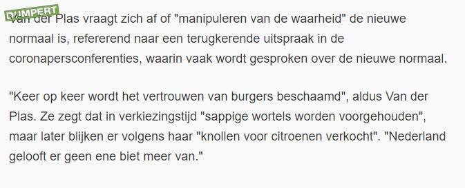 De BoerBurgerBeweging laat van zich horen