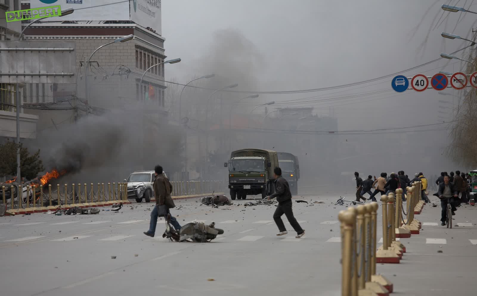 Tibetanen gaan China slopen