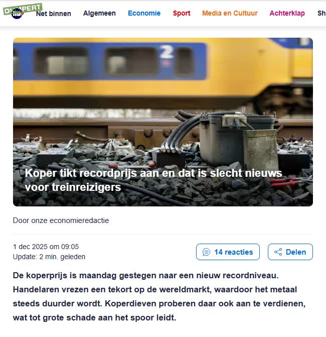 Nieuws bij je... nieuwsbericht