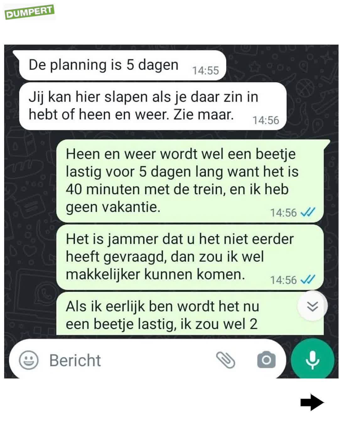 Fijn dat je eens reageert!