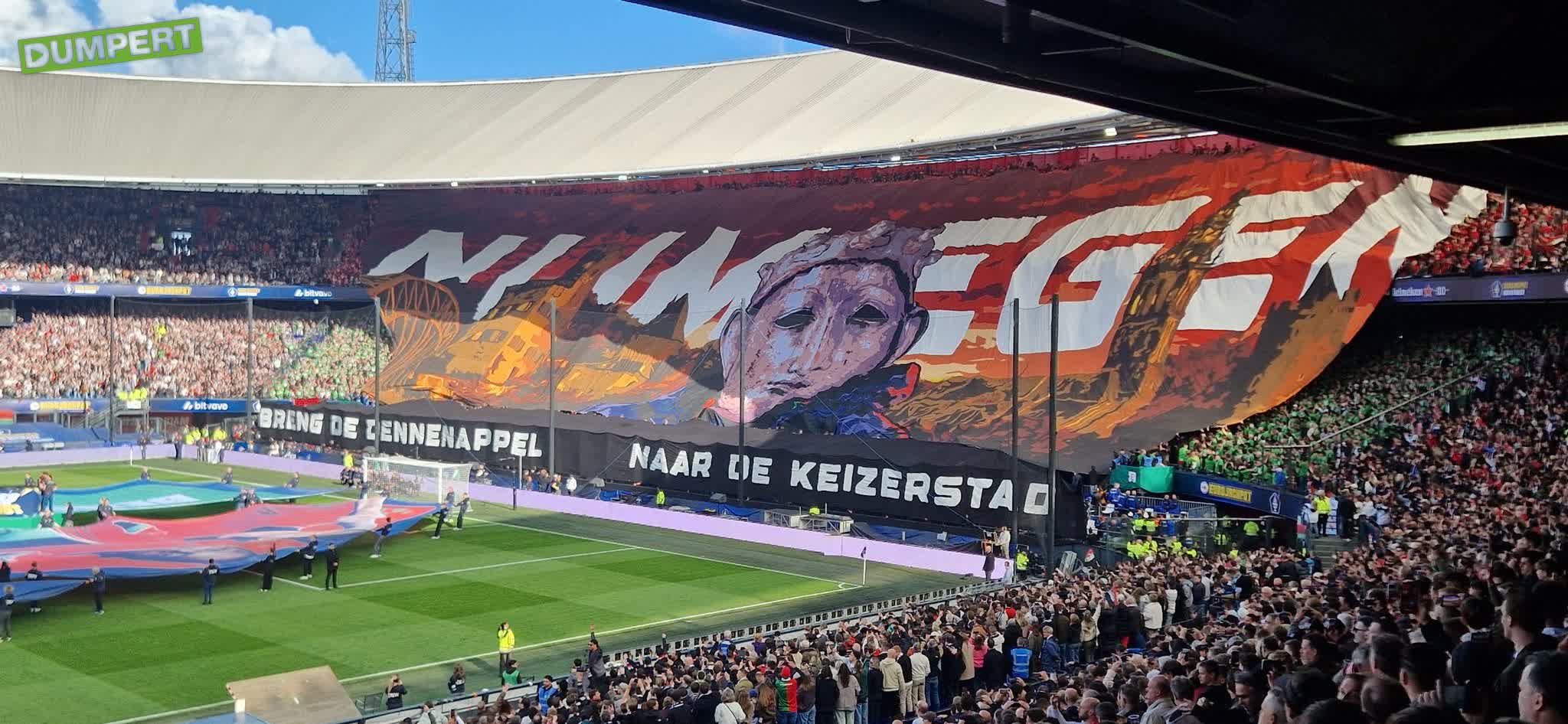 Bekerfinale AZ - NEC begonnen
