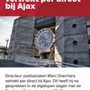 BREEK: Marc Overmars per direct pleite bij Ajax