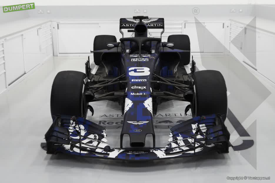 Nieuwe auto Max Verstappen