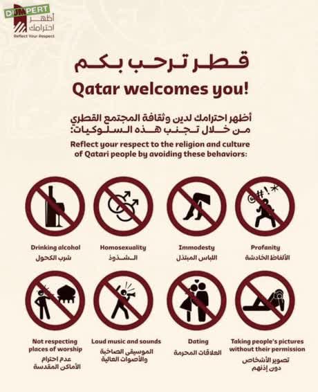 Je bent welkom in Qatar