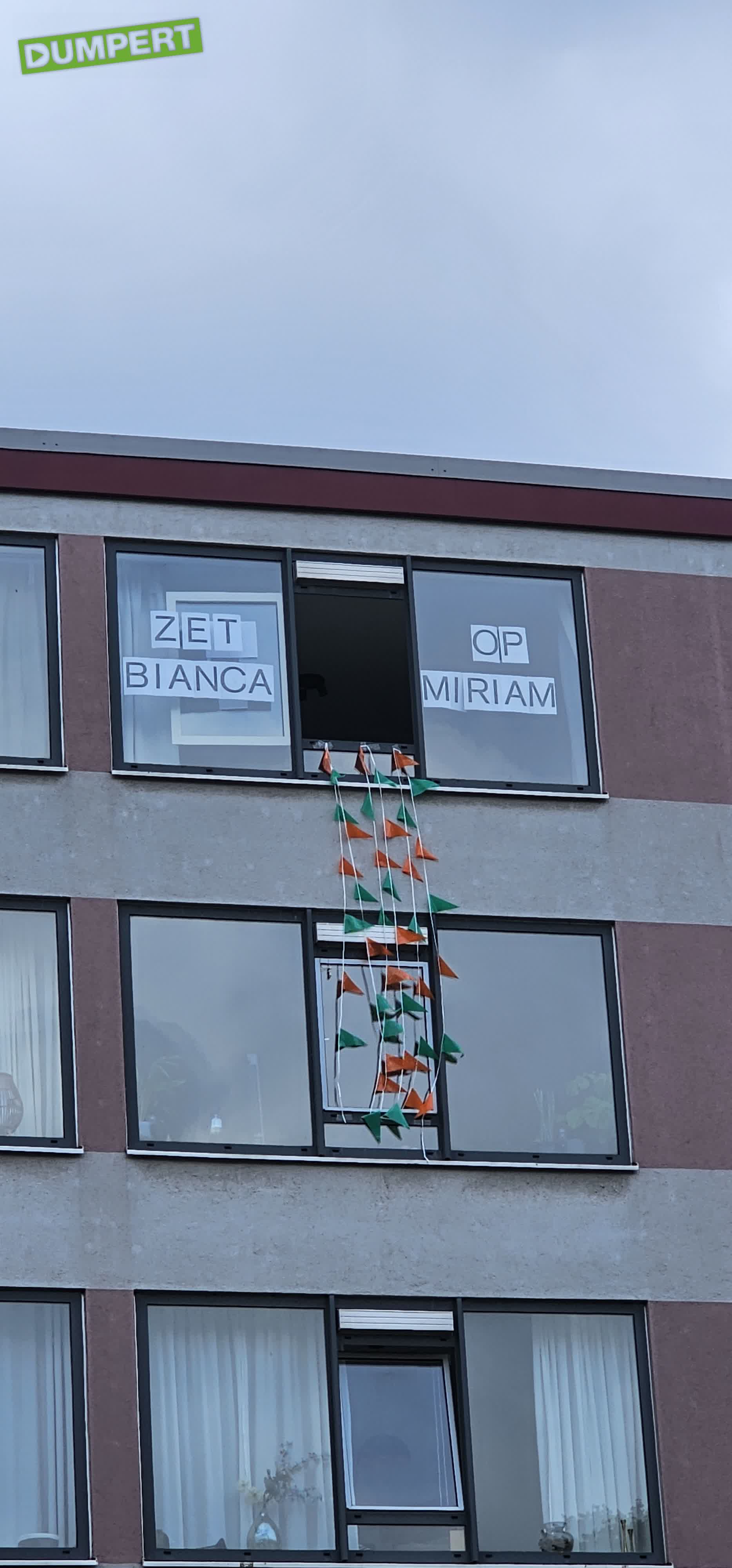 Zet Bianca op wat?