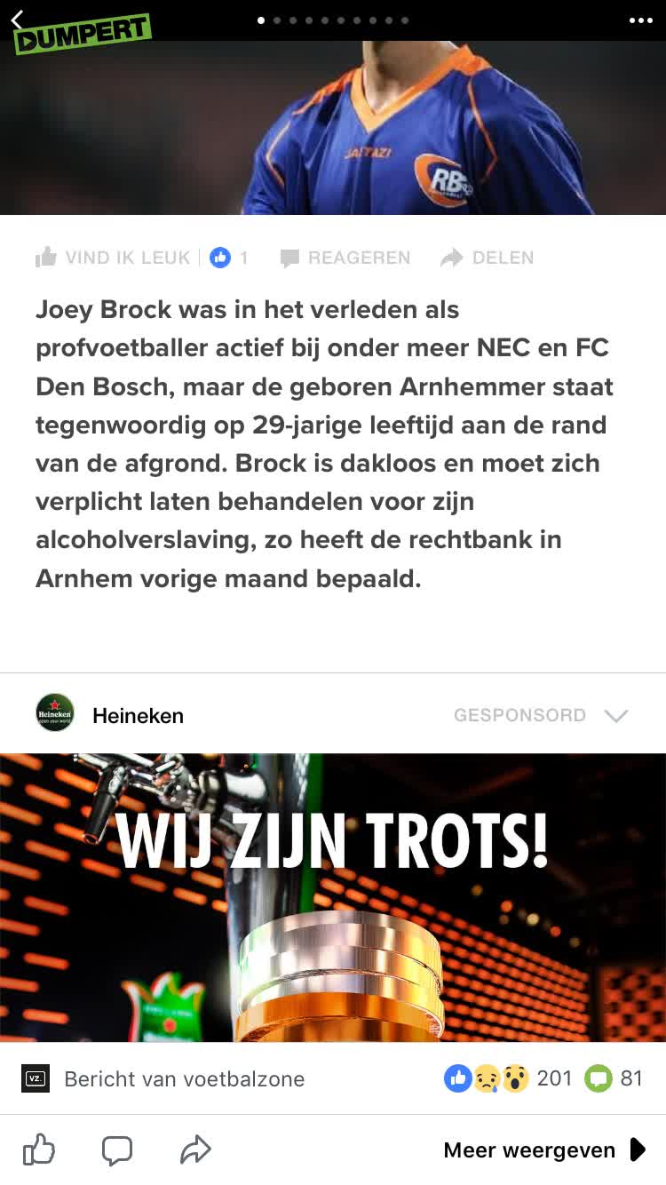 Heineken is trots!