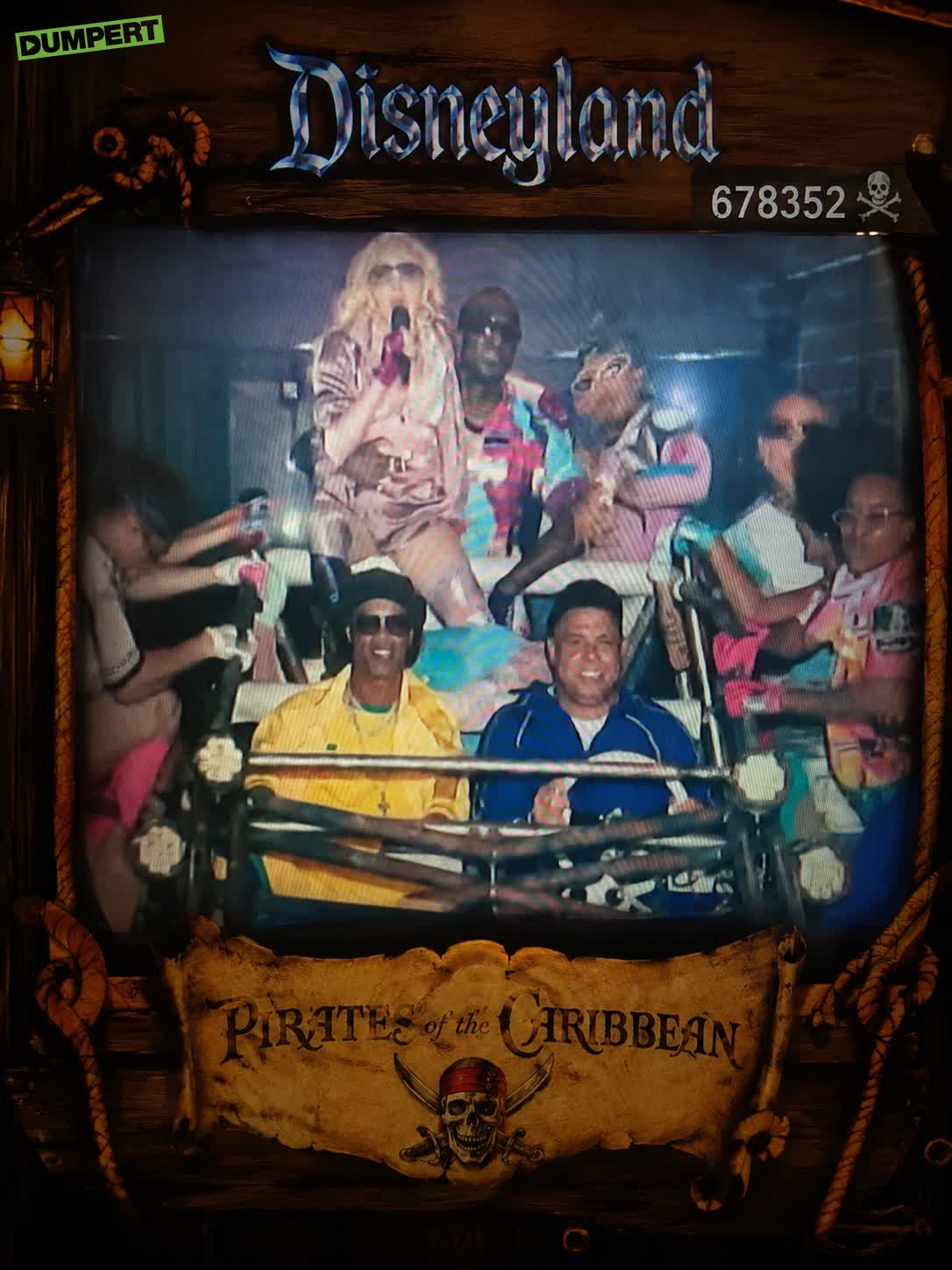 Madonna en Brazilianen in Disneyland 