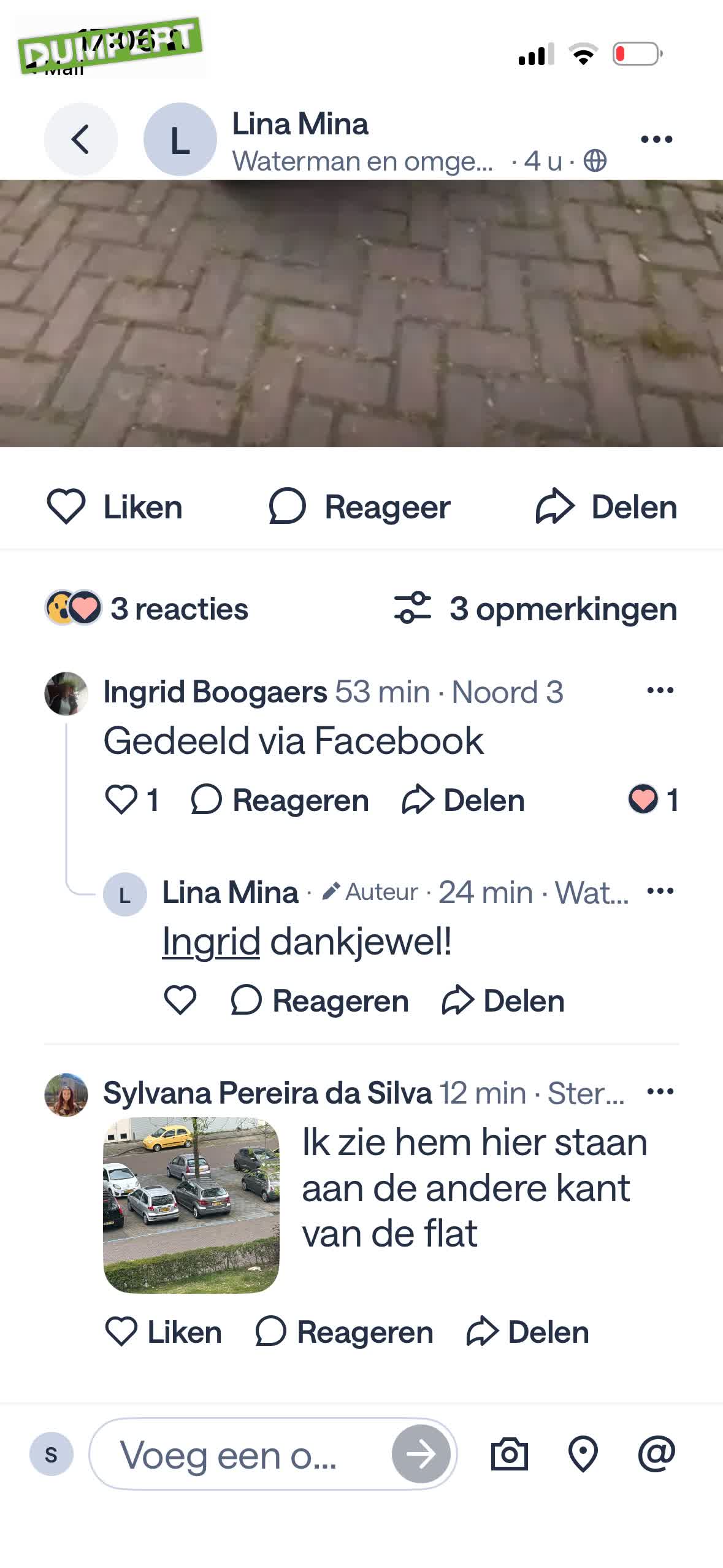 Auto gestolen