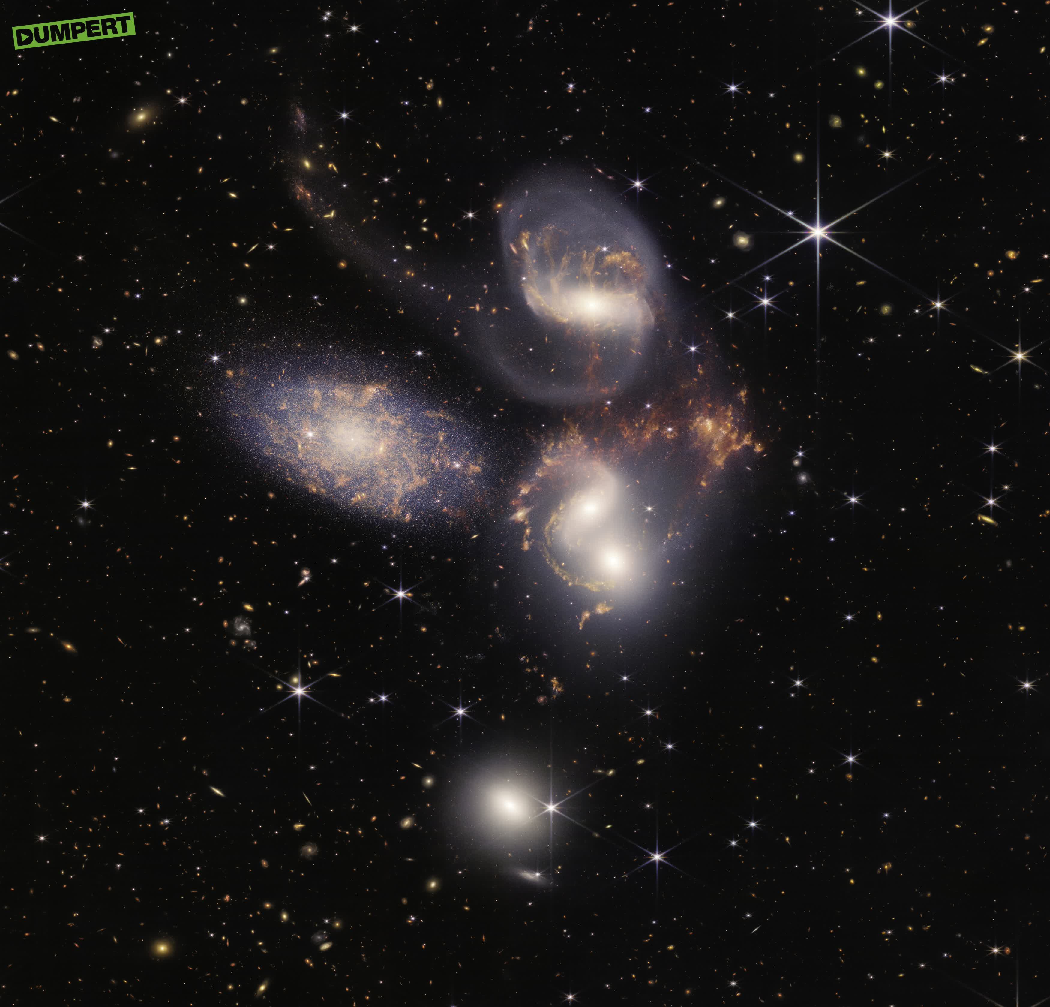 Nieuwe foto's gemaakt door James Webb telescoop!