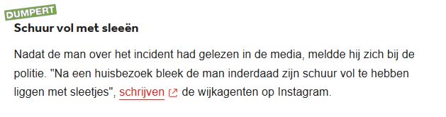 Kinderlokker vals alarm in Den Dolder