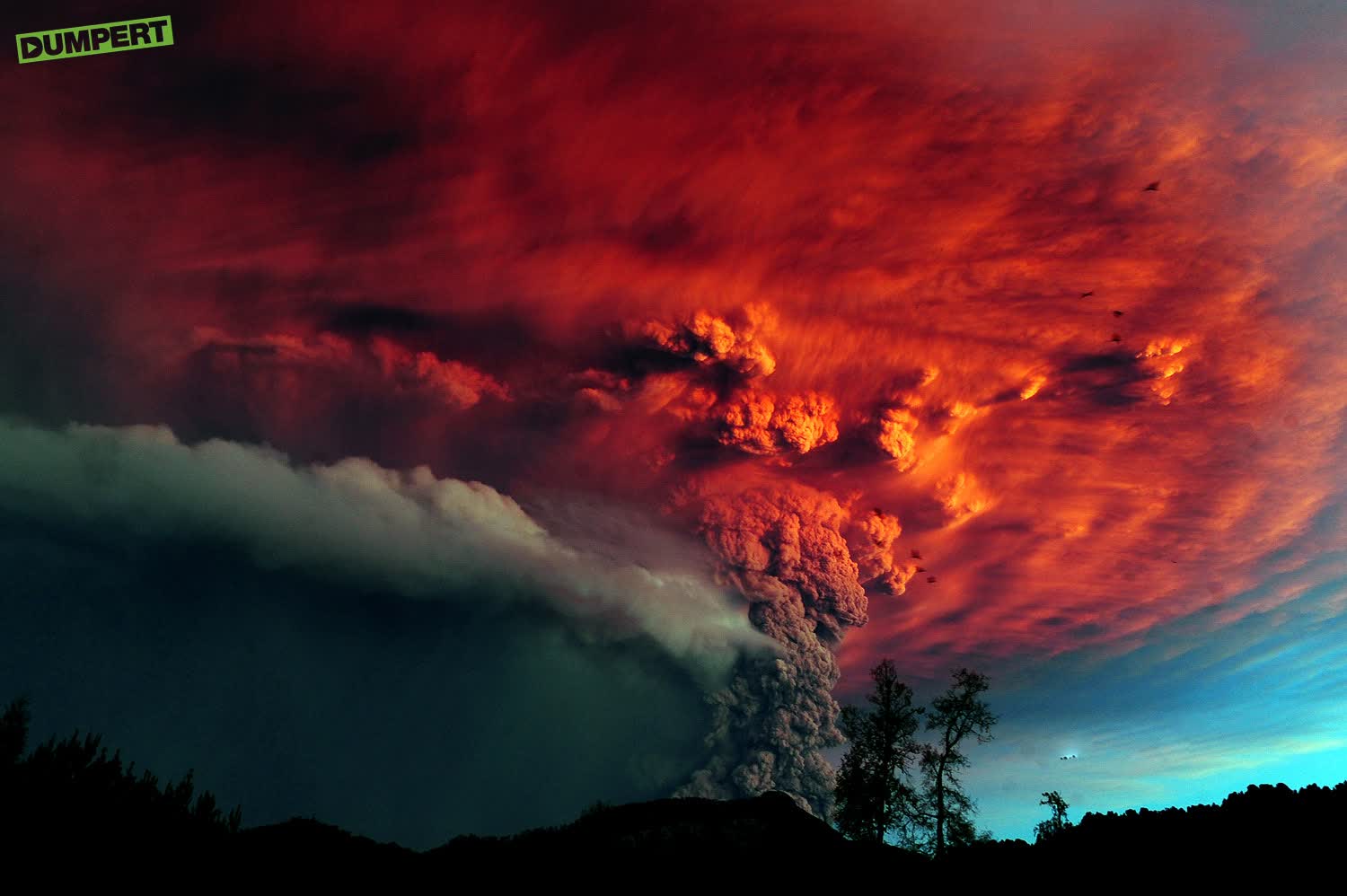 Vulkaanuitbarsting Chili